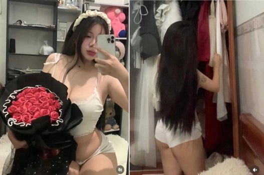 Clip 18+ nàng xinh hơn hấp dẫn hơn Trần Hà Linh