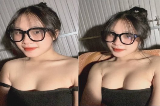 Clip XNXX em đeo kính ngực khủng