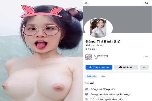 Sex em nữ sinh Đặng Thị Bình xinh bướm lại còn hồng